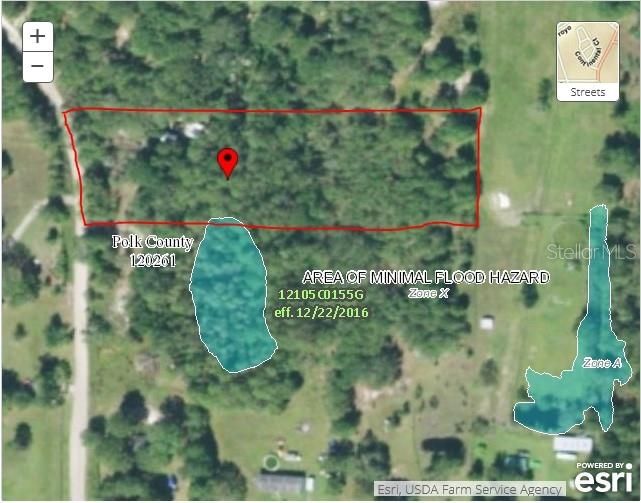 *estimate* of the boundary lines on the FEMA map