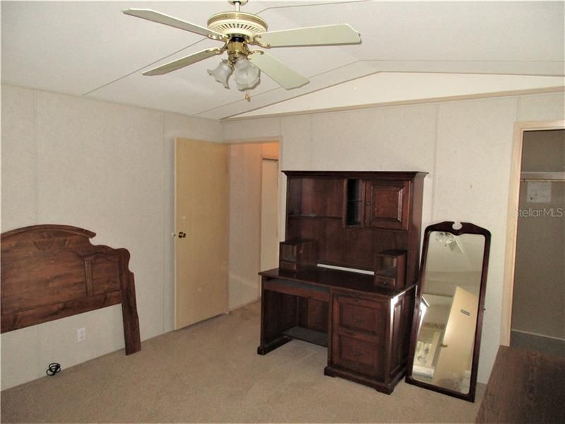 Master bedroom, see walk in closet to the right