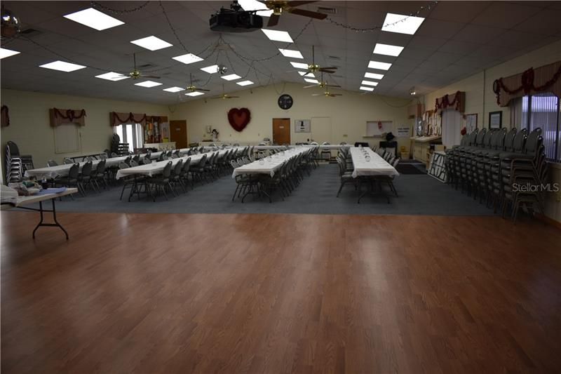 Dance Floor in Banquet/Activity Hall