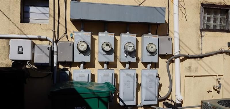 Separate electric meters