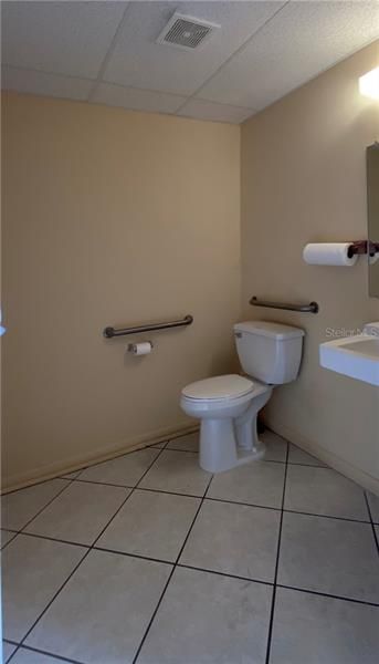 ADA Accessable Unisex Bathroom 6'-0" x 6'-0"