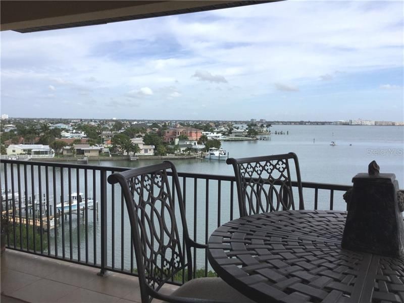 View of Boca Ciega Bay From Your Rear Balcony