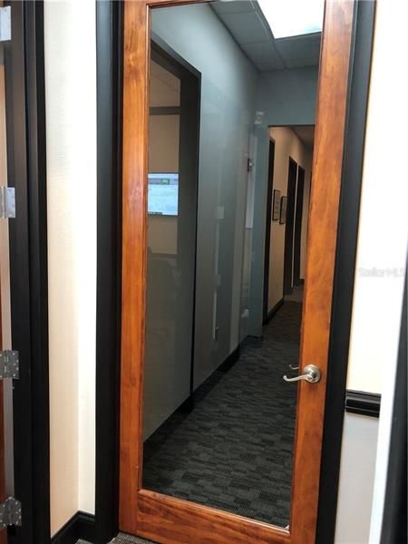 Entry Door to Office Space