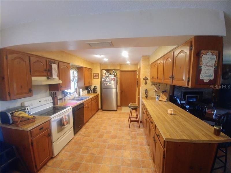 Huge kitchen and pantry