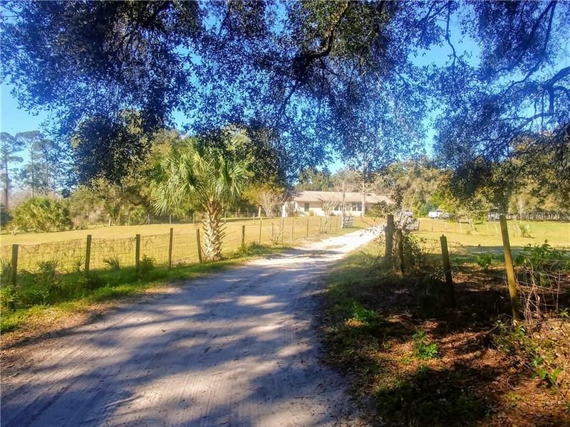 Driveway off Saul Road