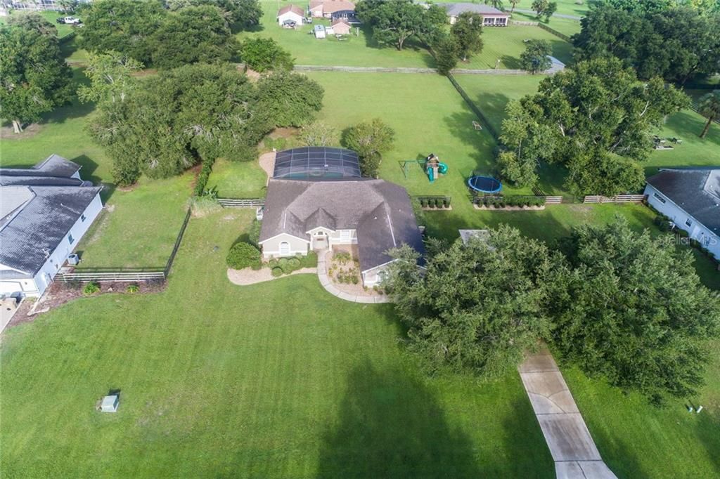 Aerial of Home and Property
