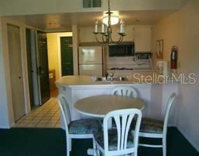 View of Kitchen and Dining Area