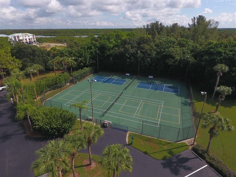 Pickle Ball & Tennis courts