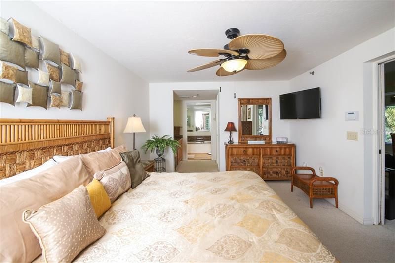 Master Bedroom features a walk-in closet