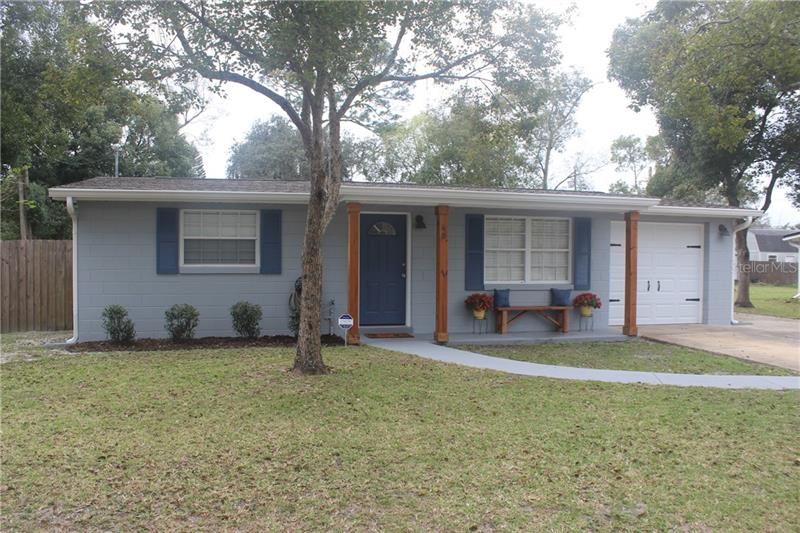 WELCOME HOME....New Exterior Paint...New Garage Door w/opener and key pad...New Porch Columns