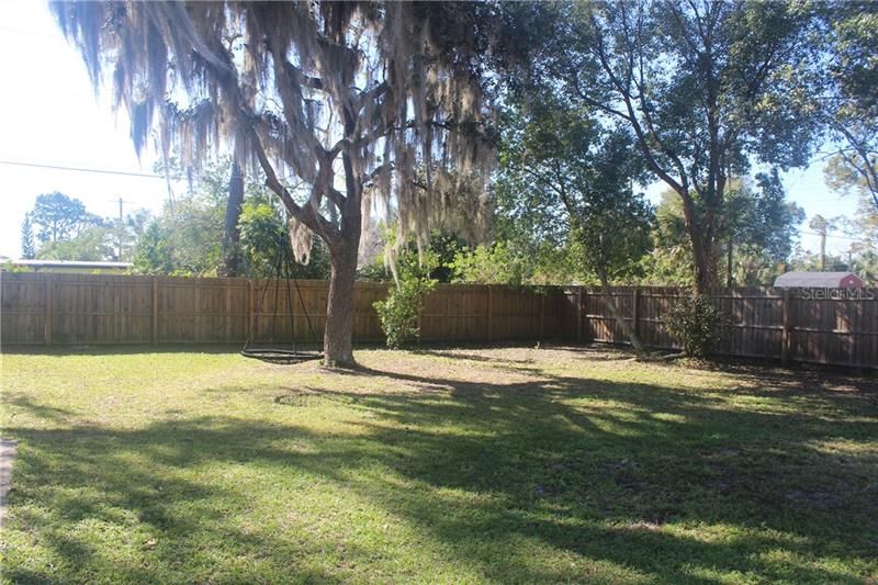 Large Backyard...Plenty of Room for Entertaining or just Relaxing.