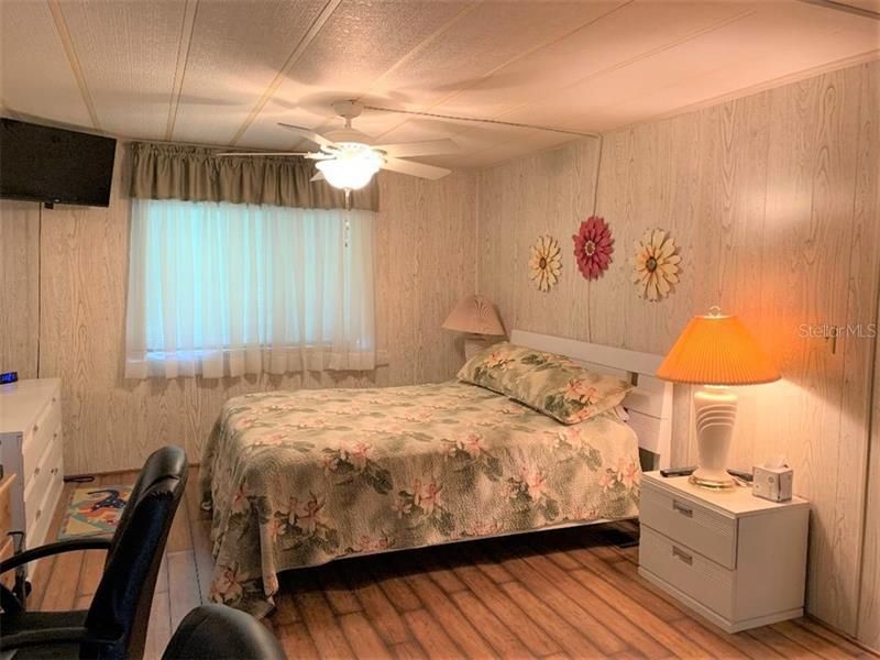 Spacious master bedroom suite