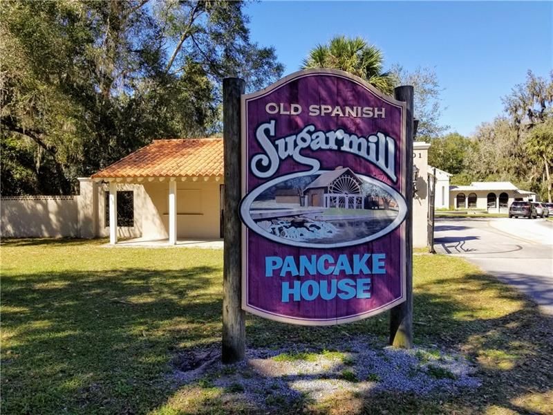 Make pancakes yourself at the Old Spanish Sugarmill Pancake House!