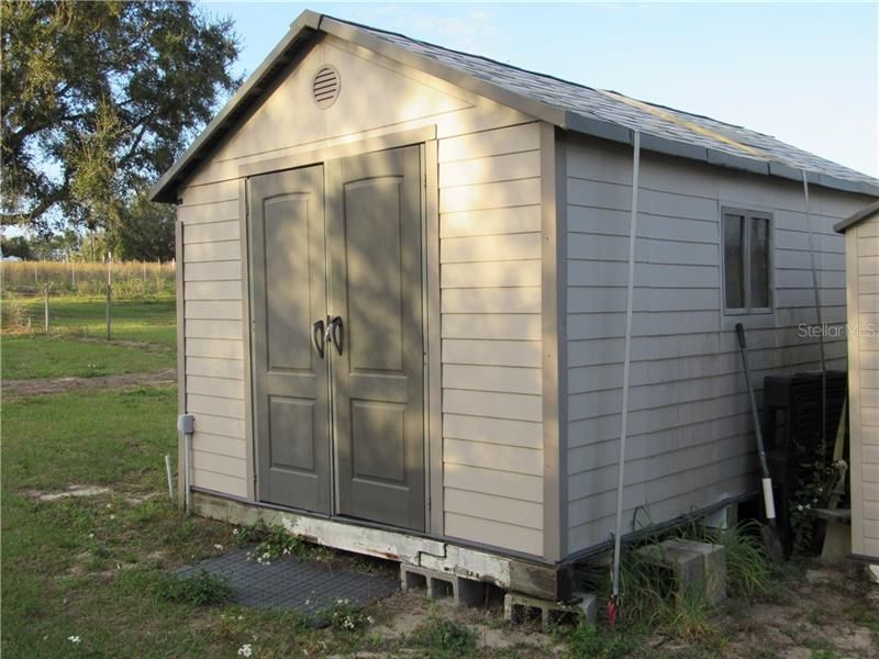 Large Shed next door on adjacent property can be part of sale to buyer and moved to subject property. With equipment to maintain blue berry bushes.