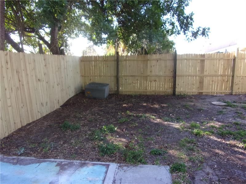 FENCED YARD AREA