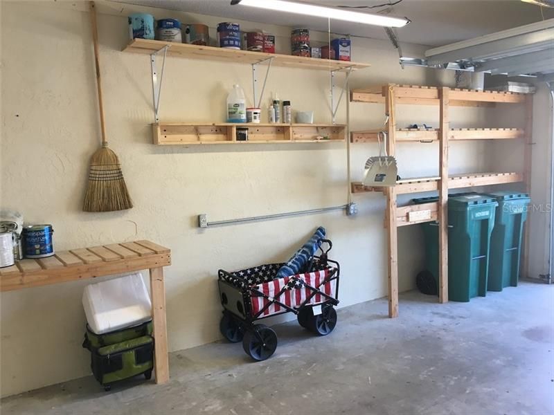 Built In Storage in Garage