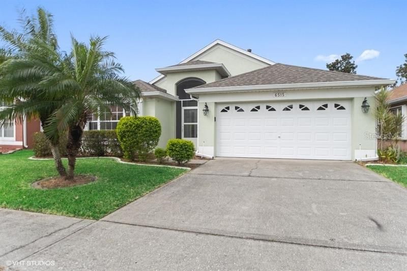 Two car garage and spacious driveway