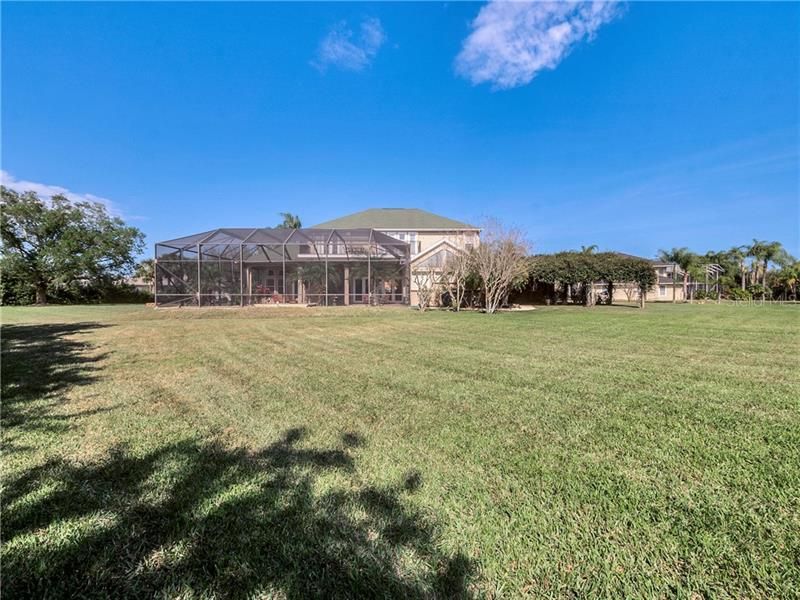 Almost 2 acre lot
