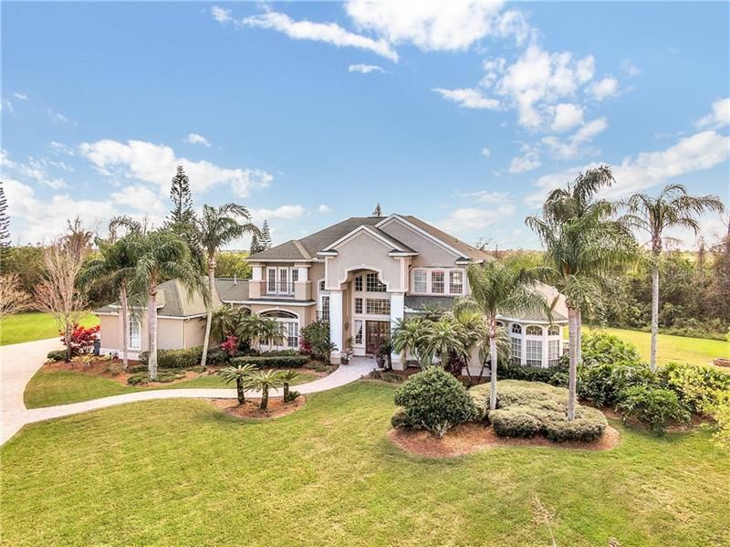 Aerial View of house