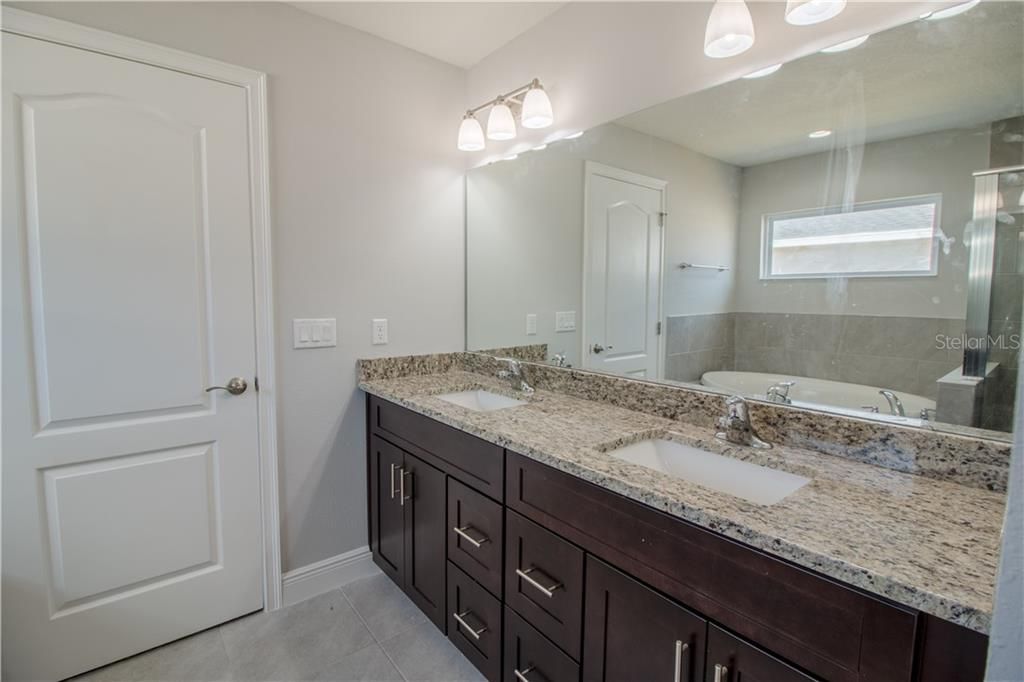 Master bathroom - his/her sinks