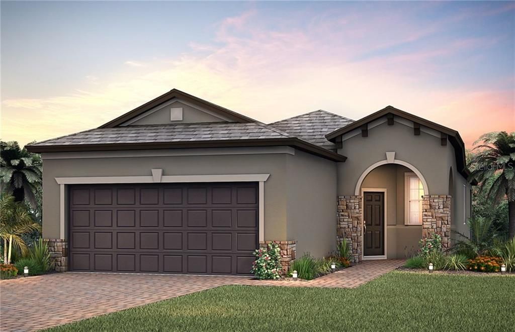 Exterior Design - Artist rendering for this home currently under construction. Pictures are for illustration purposes only. Elevations, colors and options may vary.