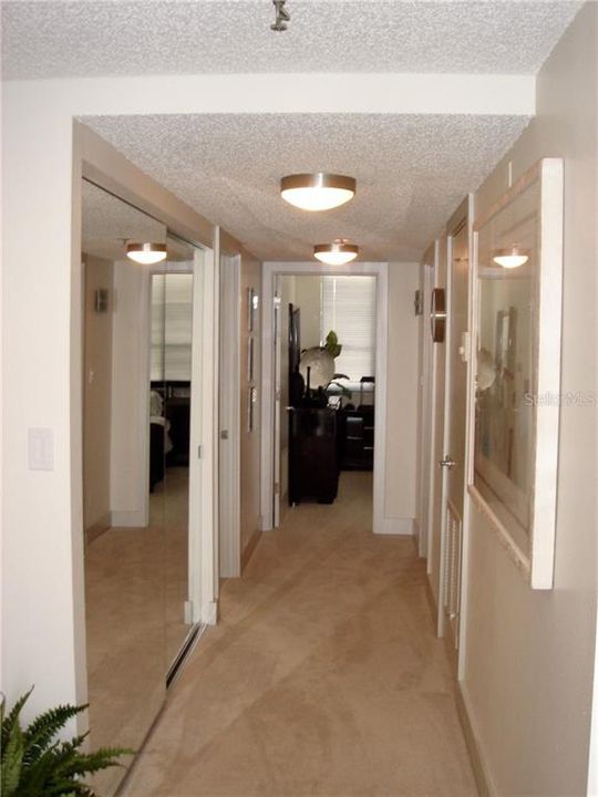 Hallway to bedroom