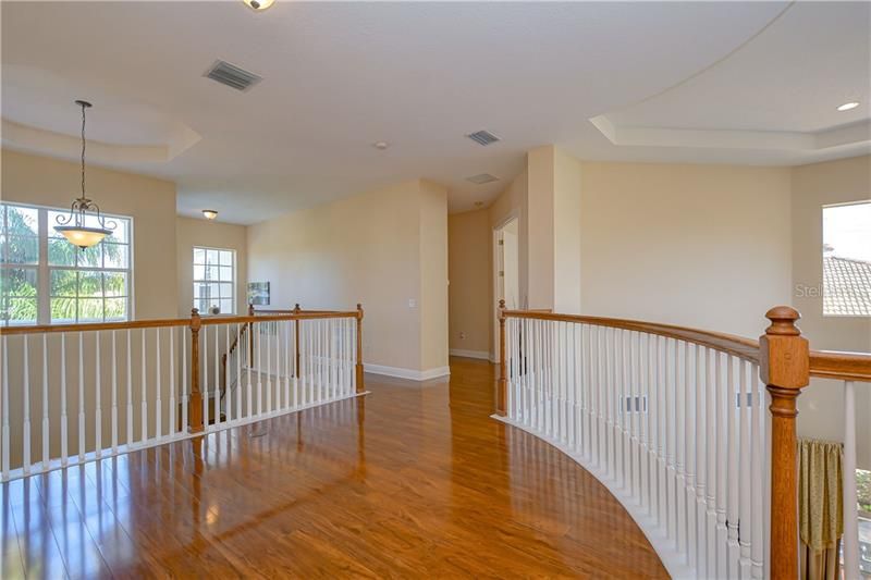 Upstairs where you will find the Master Suite, 4 additional bedrooms and 2 bathrooms