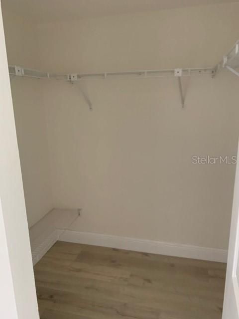 walk in master closet