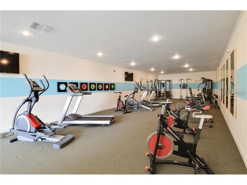 All Residents have Access to the Work Out Room at the Majestic Cove
