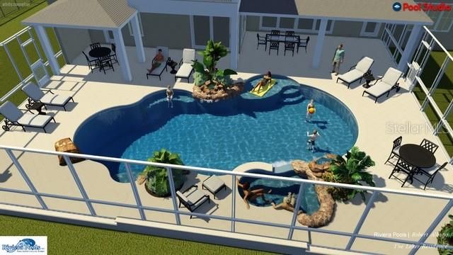 Rendering of what a pool could look like- ($50k credit included at asking price of $2.499mm)