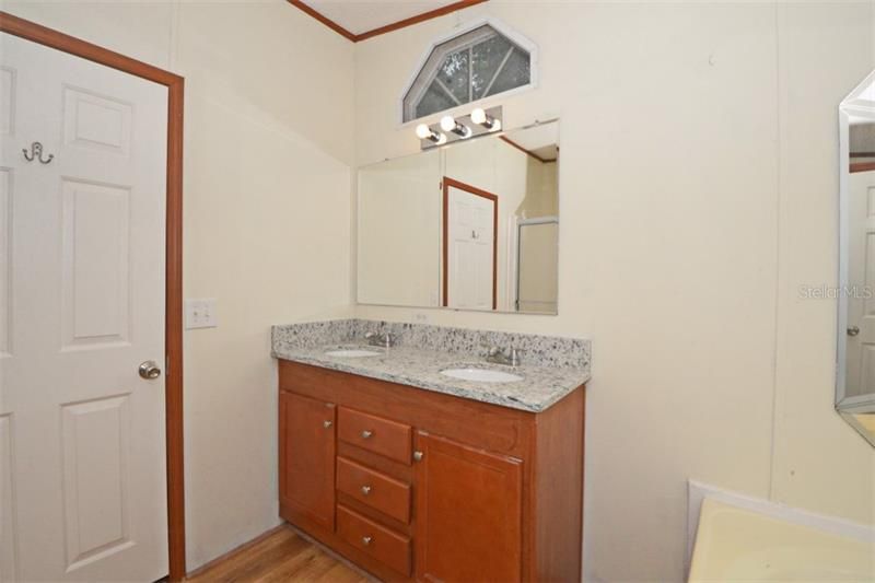 Master Bath - Dual Sink with Granite Counter tops