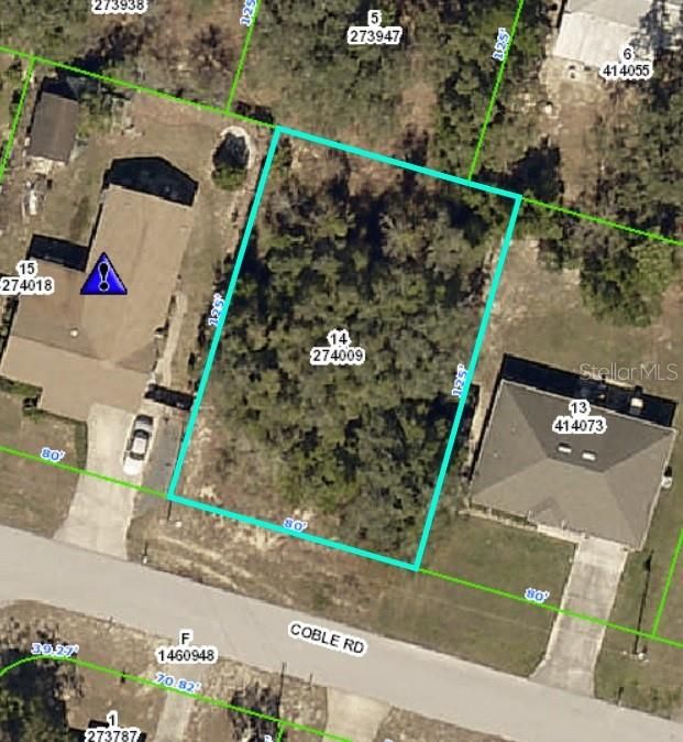 最近售出: $14,800 (0.23 acres)