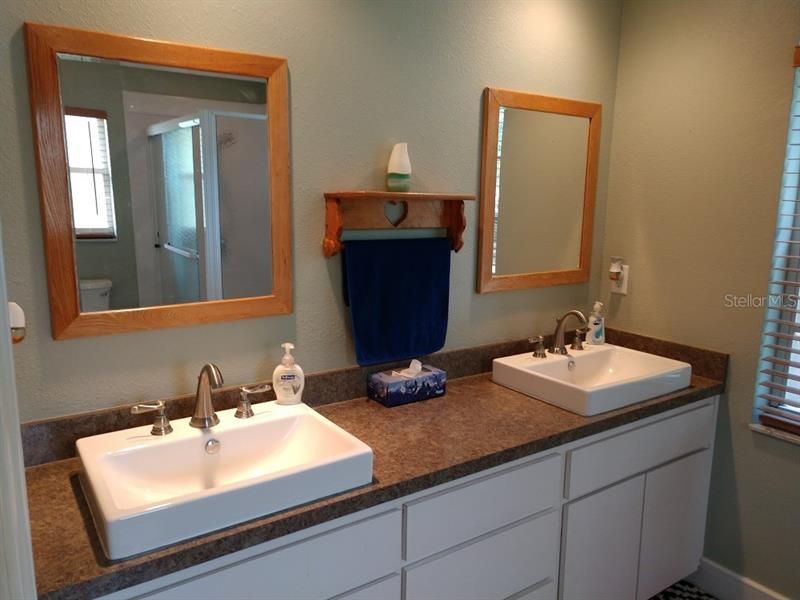 Dual Sinks In Master Bath