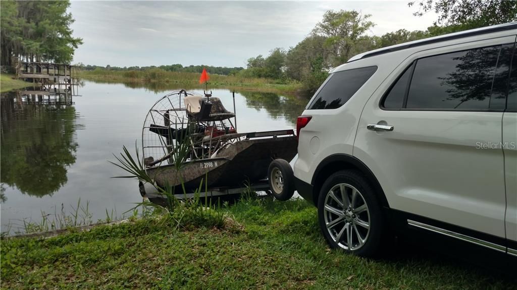 Launch Boats From Your Own Back Yard!