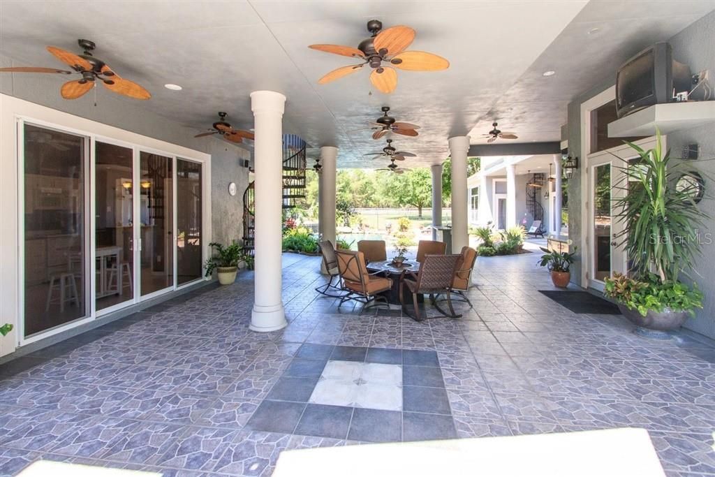 Breezeway from main house to guest house