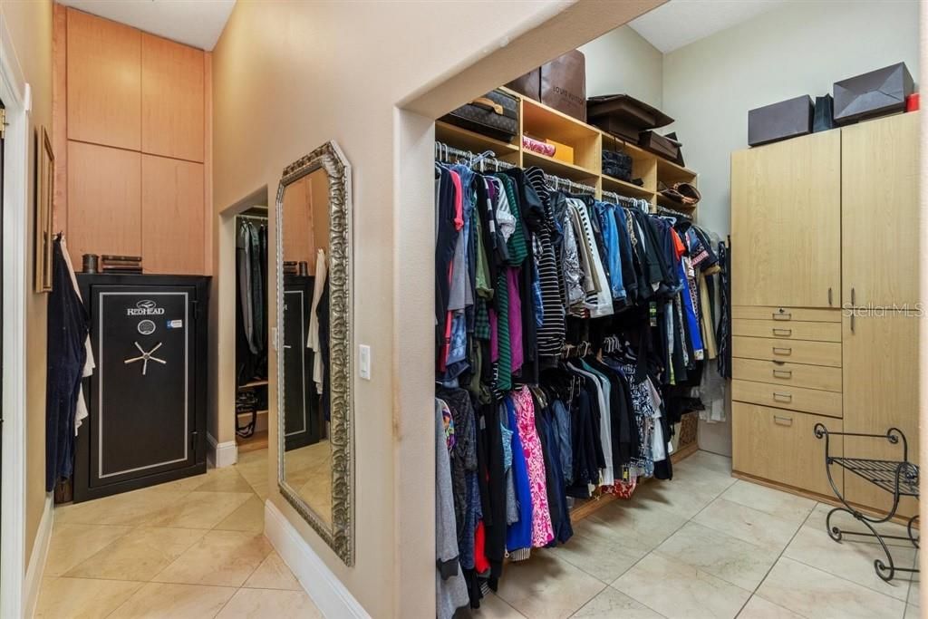 Master Closets with Custom Features