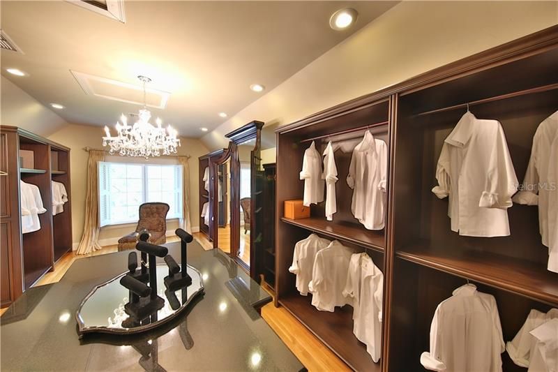 Large Luxurious Master Closet