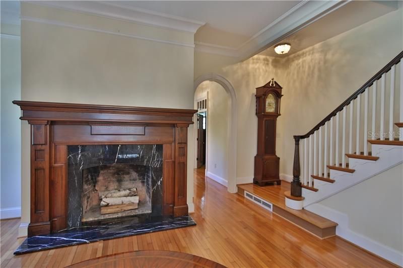 Foyer Fireplace