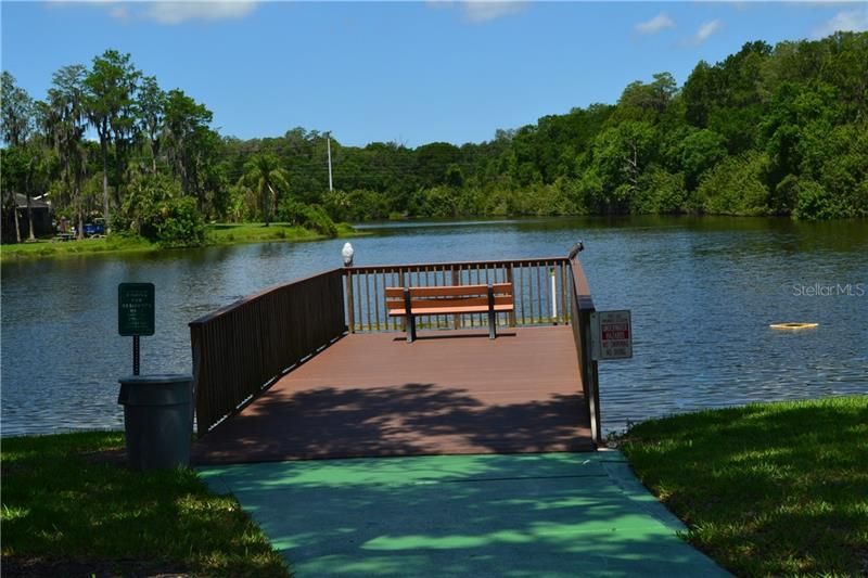 Forest Lakes Community Dock - wonderful view