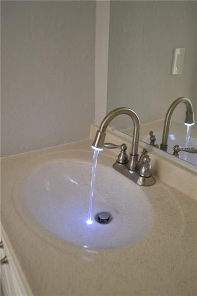Main Bath lighted faucet!