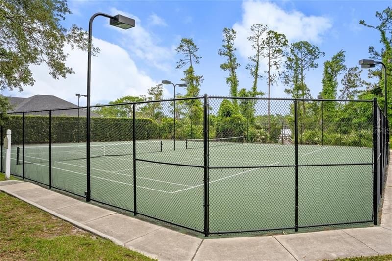 Community Tennis Courts.