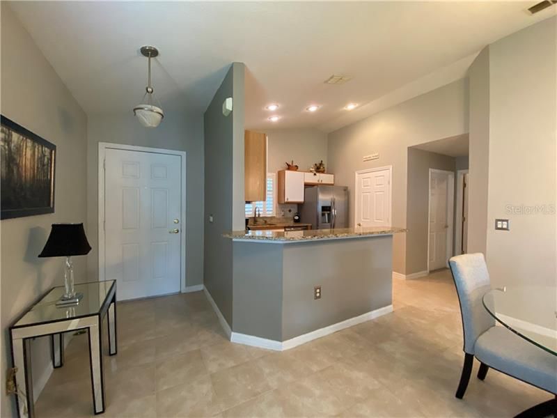 Foyer area.  Nice TILE Floor.