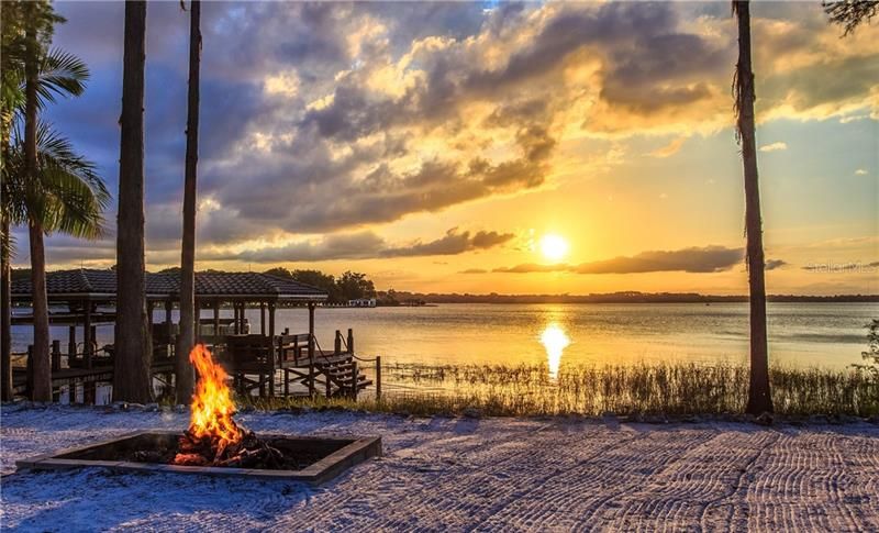 Don't forget about the Beach - It is beautiful at night with a fire in the fire pit and a gorgeous sunset !