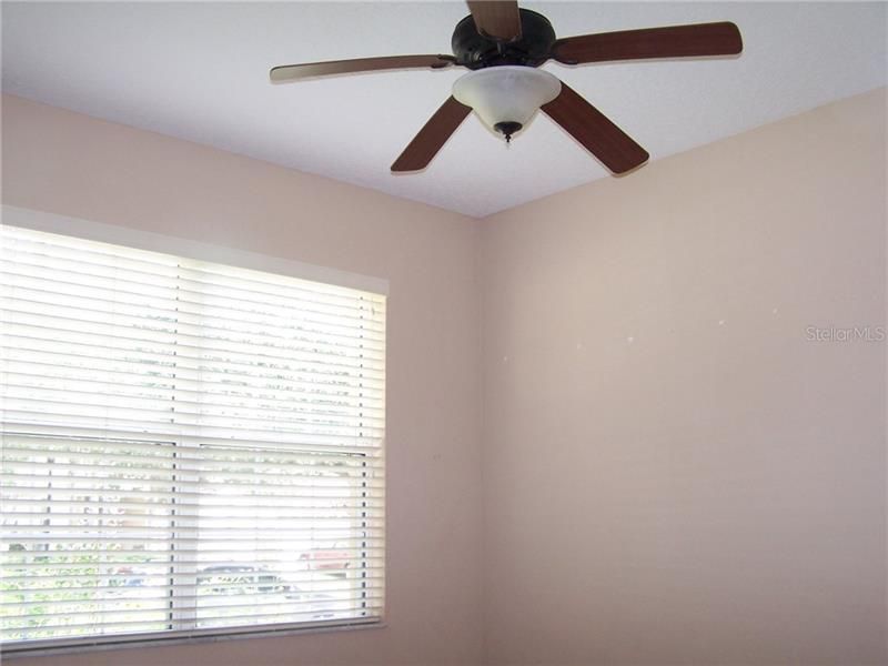 THE  3RD BEDROOM with CEILING FAN