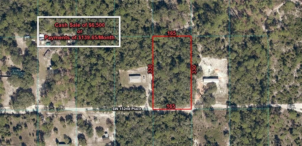 Recently Sold: $6,500 (1.25 acres)