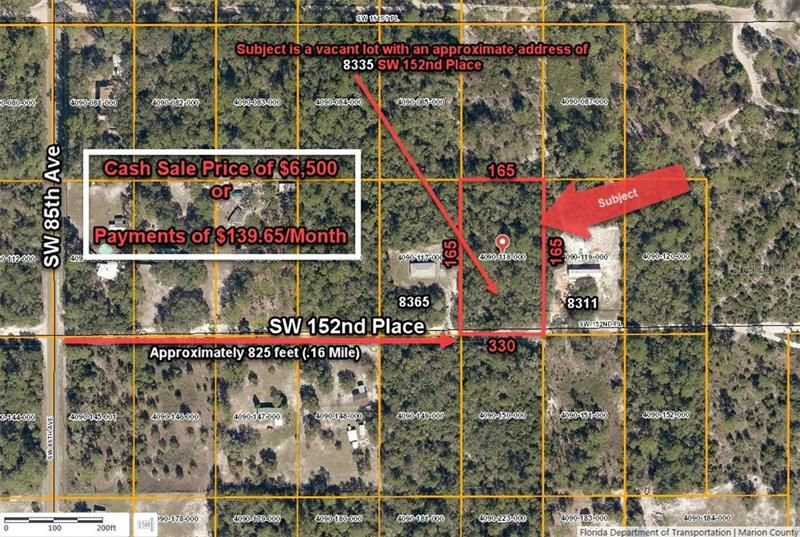 Recently Sold: $6,500 (1.25 acres)