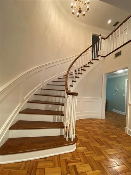Entry Foyer with Grand Staircase