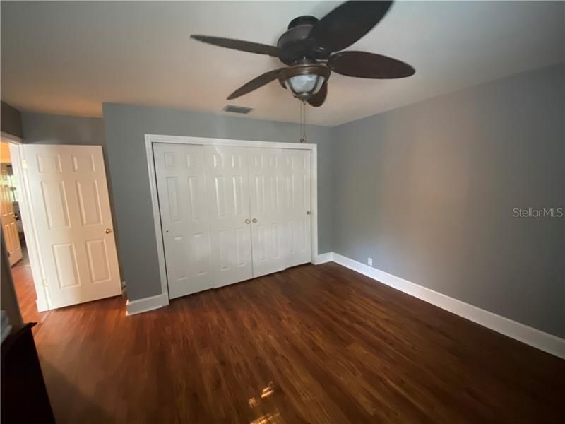 Second Bedroom with large double closet