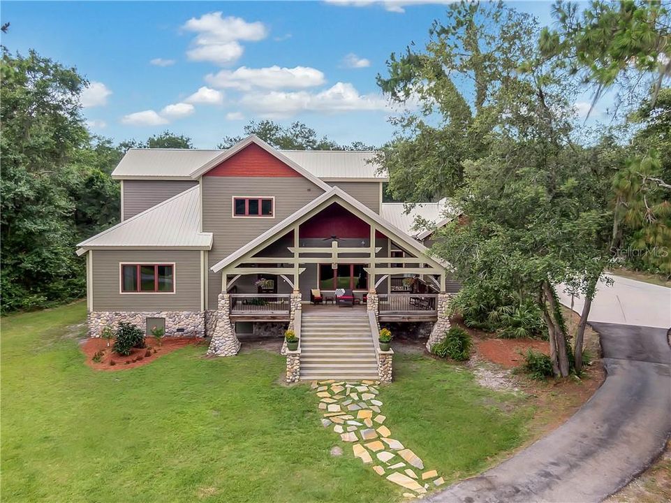 This amazing custom built timber framed home will wow you as you go through the private gate. pass the stocked pond out front and catch a glimpse of this beauty!