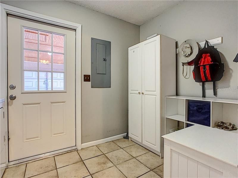 Laundry Room is Huge and Doubles as a Mud Room - Plenty of Organized Storage.  Nice and Bright.
